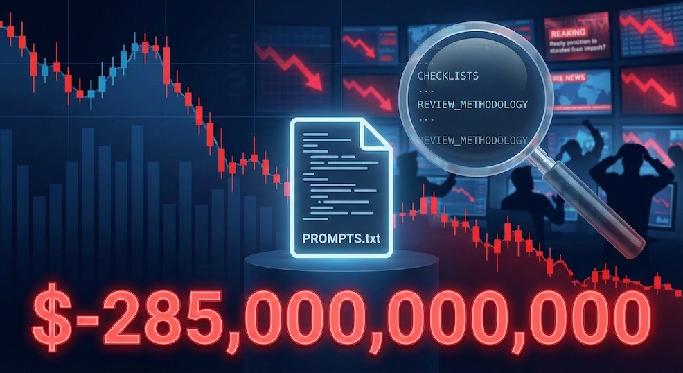 $285 Billion Wiped Out Because of a Text File