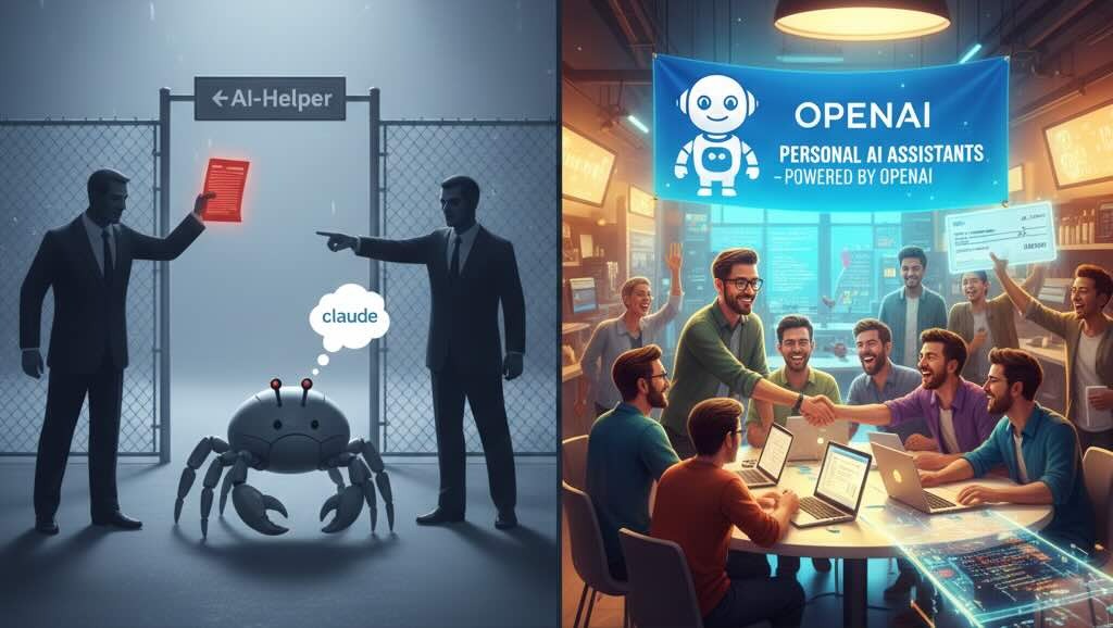 Anthropic Sent Lawyers. OpenAI Sent a Check.